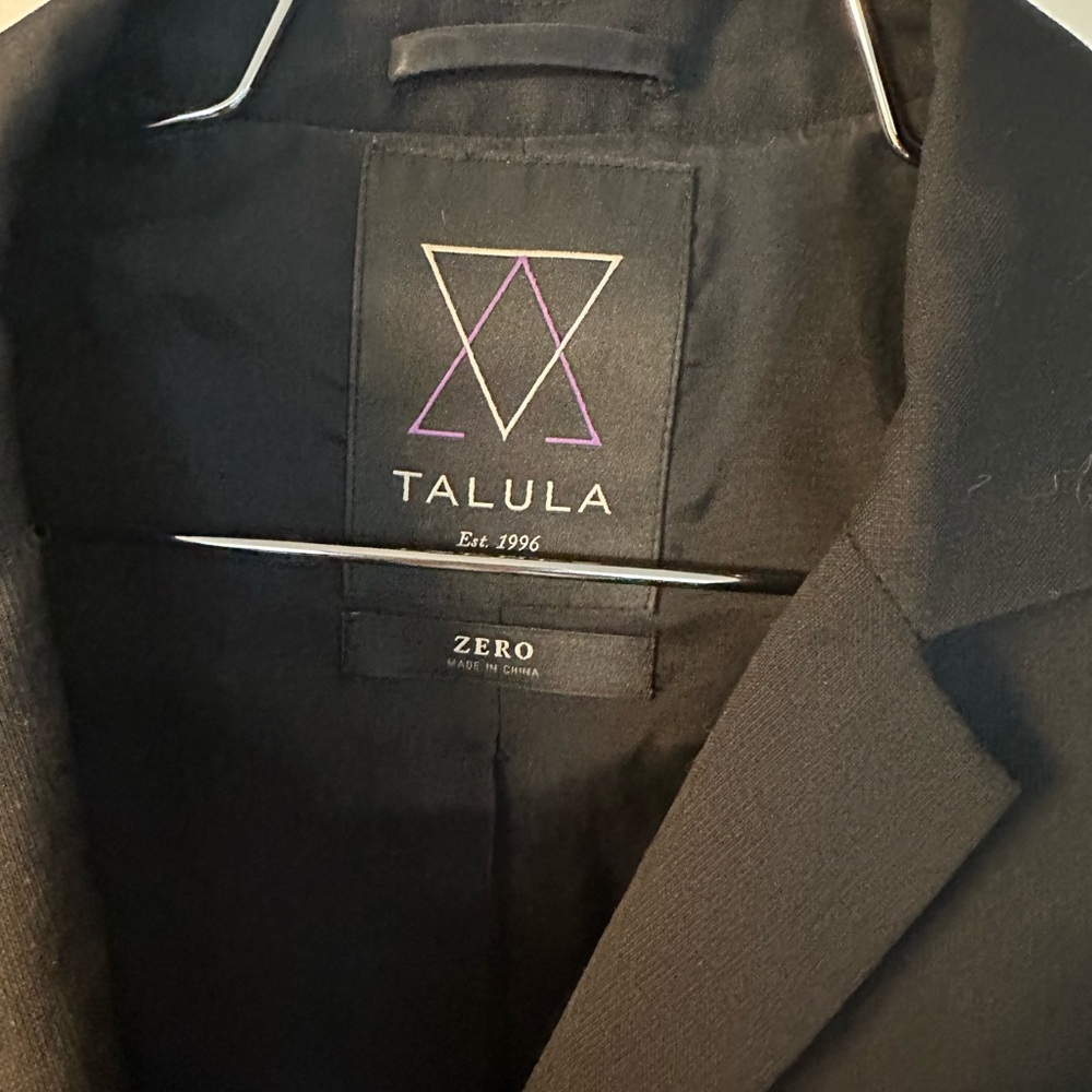 Talula Black Sport Coat Classic Formal Blazer